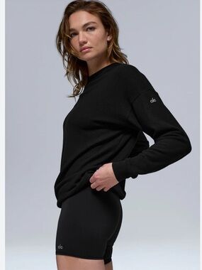 Alo yoga crewneck logo sweatshirt